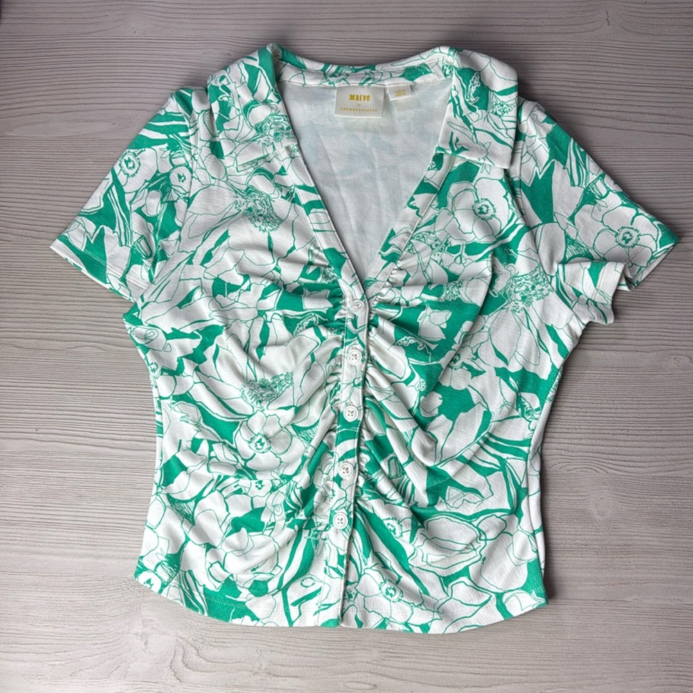 Maeve by Anthropologie Shirt - Large